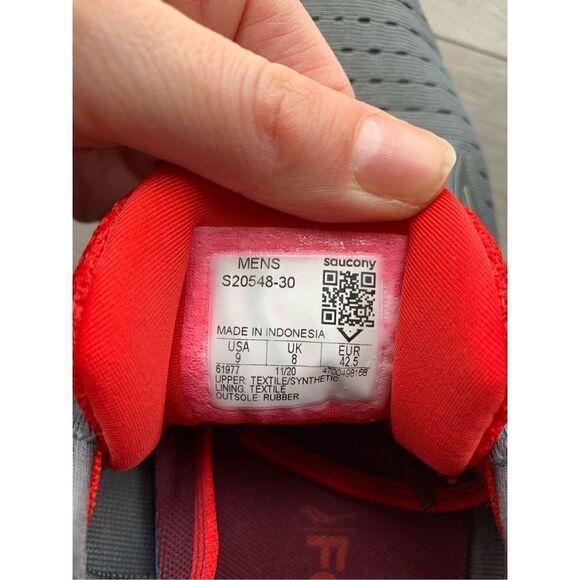 Men’s gray running sneakers size 9 - Picture 9 of 9